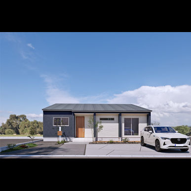 必要なものが揃っている、平屋のぜいたく暮らし