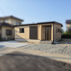 コンパクトな平屋完成！