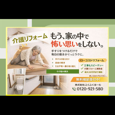 「これから暮らしやすく、ローコストリフォーム。」